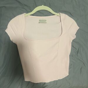 Urban Outfitters Light Pink Crop Top